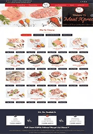 meatxp ecommerce website designing