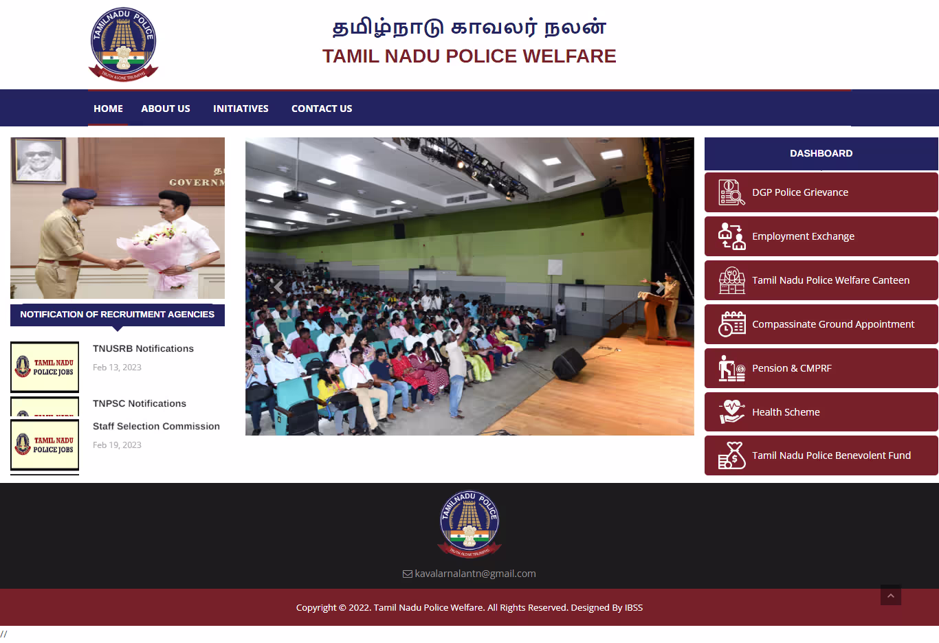Kavalar Nalantn website designed by ImpressBSS